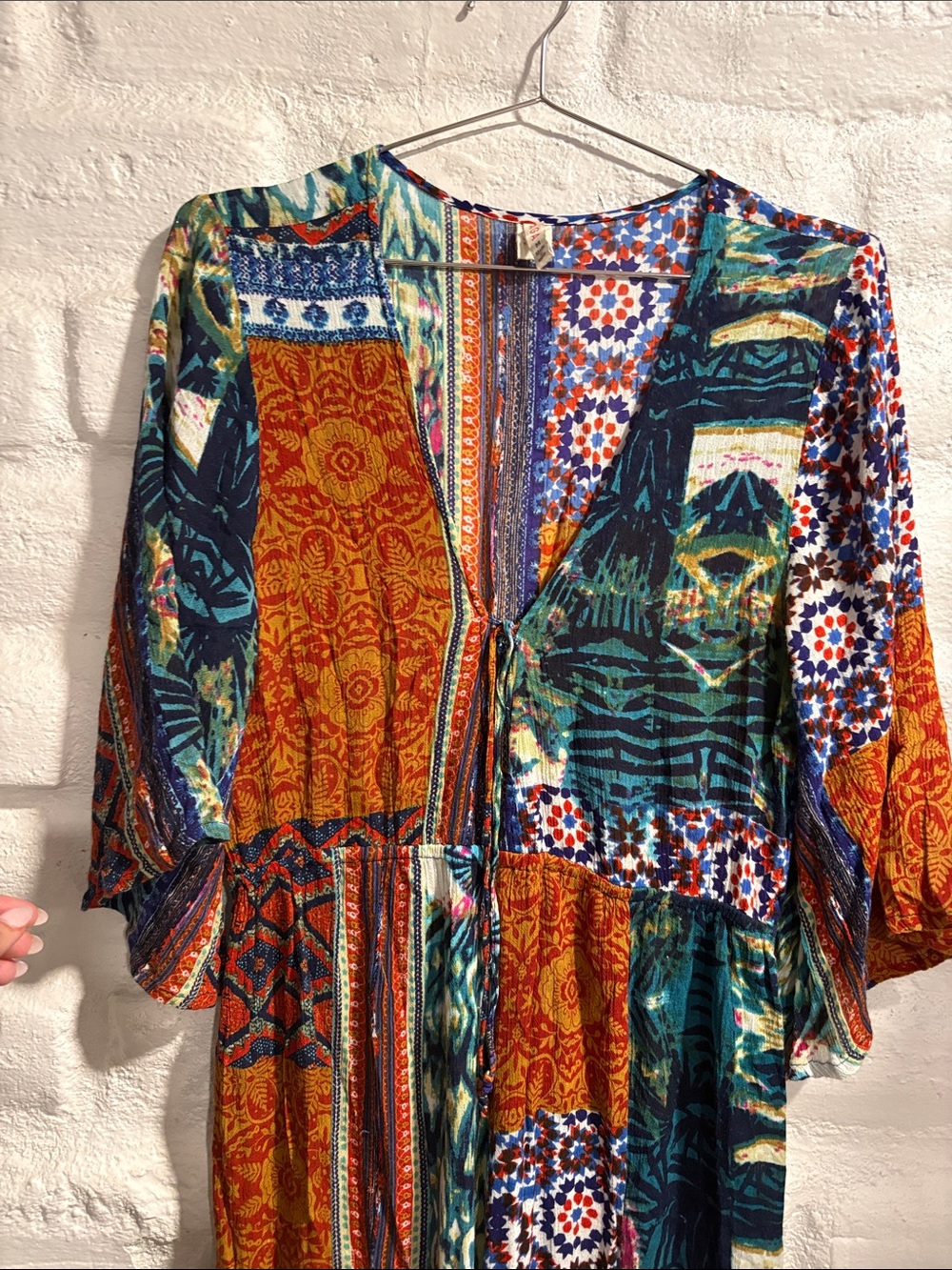 RAGA patchwork style Jumpsuit - Picture 4 of 7